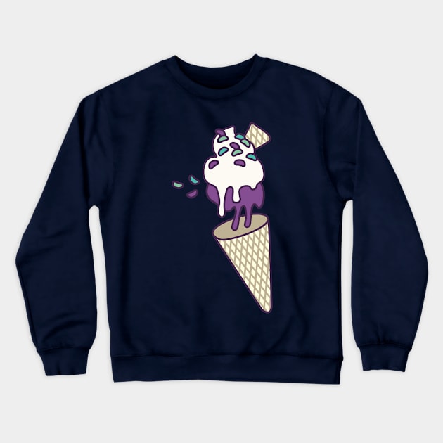 Icecream Gravity Crewneck Sweatshirt by XOOXOO